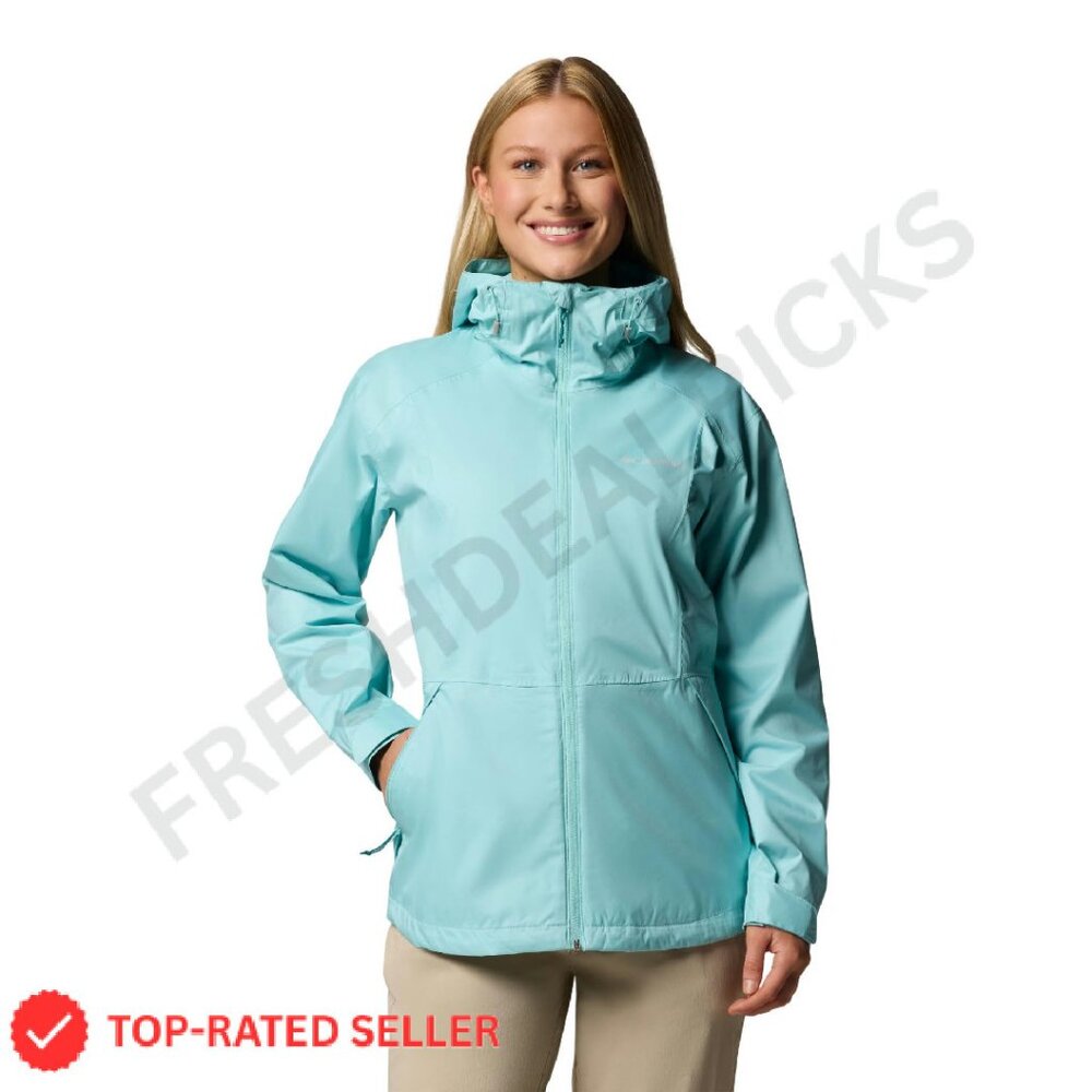 Waterproof Breathable Ski Jacket Lightweight Pack… - image 1